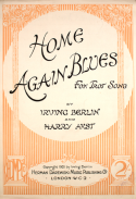Home Again Blues version 2, Irving Berlin; Harry Akst, 1920