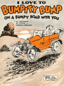 I Love To Bumpity Bump, Al Sherman; Al Lewis; Carmen Lombardo, 1928