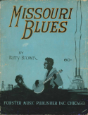 Missouri Blues, Harry Brown, 1919