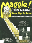 Maggie! (Yes! Ma'am!), Johnny Tucker, 1923