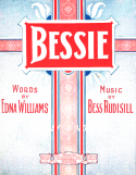 Bessie, Bess Rudisill, 1905