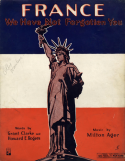 France, We Have Not Forgotton You, Milton Ager, 1918