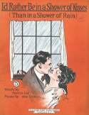 I'd Rather Be In A Shower Of Kisses, Abe Olman, 1915