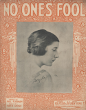 No One's Fool, Phil Furman; Fred Rose, 1921