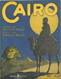 Cairo, Harold Weeks, 1919