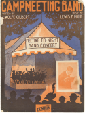 Camp Meeting Band, Lewis F. Muir, 1914