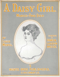 A Daisy Girl, Louis Mentel, 1905