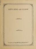 Let's Bend An Elbow, Johnny Goldfine, 1933