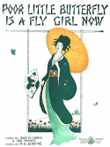Poor Butterfly Is A Fly Girl Now, M. K. Jerome, 1919
