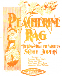 Peacherine Rag, Scott Joplin, 1901