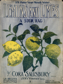Lemons And Limes, Cora Salisbury, 1909