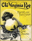 Old Virginia Rag, Clyde Douglass, 1907