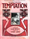Temptation Rag (song), Henry Lodge, 1909