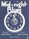 Midnight Blues, Nacio Herb Brown, 1919