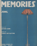 Memories, Egbert Van Alstyne, 1915