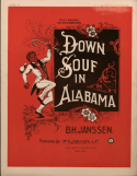 Down Souf In Alabama, B. H. Janssen, 1898