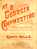At A Georgia Camp Meeting, Kerry Mills, 1897