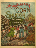 At An Alabama Corn Shuckin, Edgar E. Huston, 1900