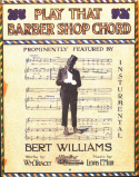 Play That Barbershop Chord, Lewis F. Muir, 1910