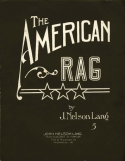 The American Rag, John Nelson Lang, 1917