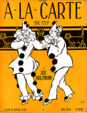 A La Carte, Abe Holzmann, 1915
