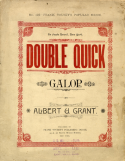 Double Quick, Albert U. Grant, 1891