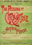 The Passing Of Ragtime, Arthur Pryor, 1902