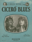 Mean Cicero Blues, Billy Baskette, 1924