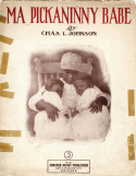 Ma Pickaninny Babe, Charles Leslie Johnson (a.k.a. Raymond Birch), 1913