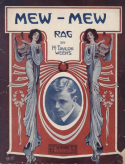 Mew Mew Rag, H. Taylor Weeks, 1910