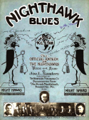 Night Hawk Blues, Joe L. Sanders, 1924