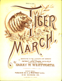Tiger March, Harry W. Wentworth, 1894