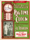 Wing Lee's Rag-Time Clock, Al Trahern, 1899