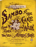 Sambo At De Cake Walk, Alfred C. Marks, 1896