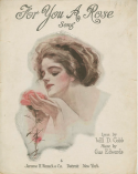 For You A Rose, Gus Edwards, 1917