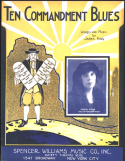 The Ten Commandment Blues, James King, 1924