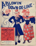 A-Blowin' Down De Line, Lyn Udall, 1898
