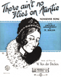 There Ain't No Flies On Auntie, W. Van Der Decken, 1925