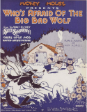 Who's Afraid Of The Big Bad Wolf?, Frank E. Churchill; Ann Ronell, 1933