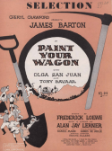 Paint Your Wagon Selection, Frederick Loewe, 1951