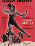 Stormy Weather version 1, Harold Arlen, 1933