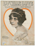 Lucille Love Waltzes, Abe Olman, 1914