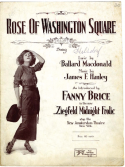 Rose Of Washington Square, James Frederick Hanley, 1920