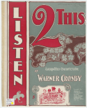Listen To This, Warner Crosby, 1900