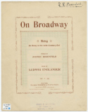 On Broadway, Ludwig Englander, 1895