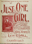 Just One Girl, Lyn Udall, 1898