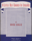 A Little Old Church In England, Irving Berlin, 1941