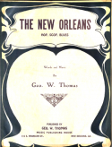 The New Orleans Hop Scop Blues, George W. Thomas, 1916