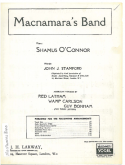 MacNamara's Band, Shamus O'Conner, 1917
