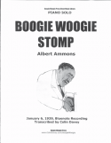Boogie Woogie Stomp version 2, Albert Ammons, 1939